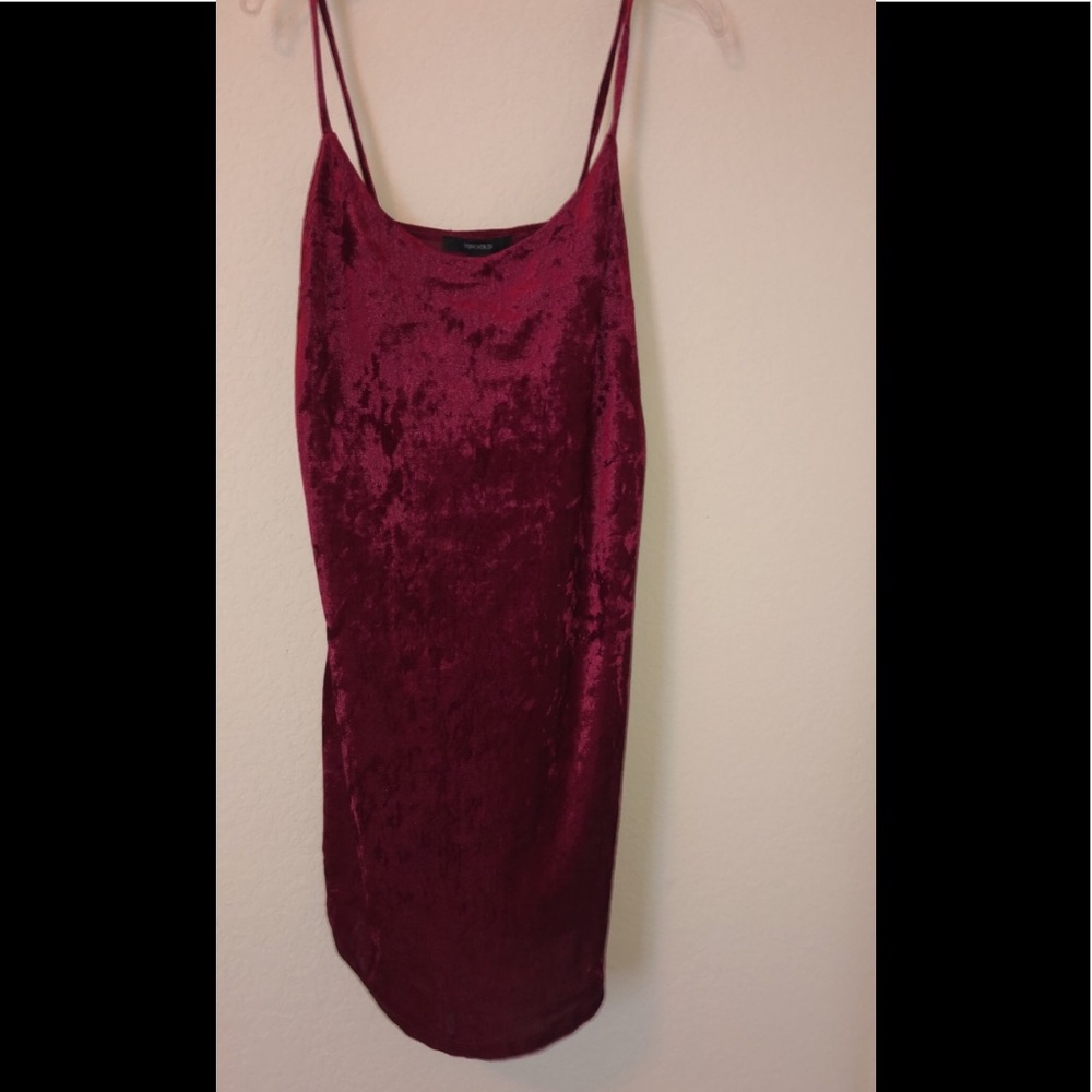 NWT Forever21 Velvet Cocktail Dress